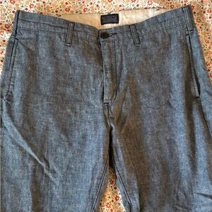 Levi's Slate Blue Chambray Pants
